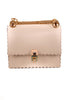 Fendi Cream Leather Shoulder Bag