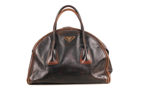 Prada Large Brown Bag