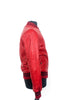 Phillip Plein Red Leather Bomber