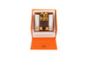 Hermes Brown Alligator Gold Cuff