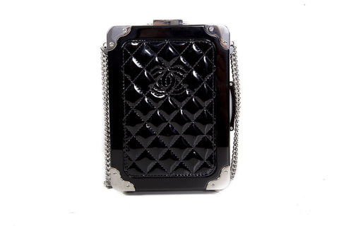 Chanel Black Lucite Crossbody Purse