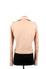 Balenciaga Vanilla Bean Leather Biker Jacket