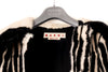 Marni Couture Mink Jacket in White and Black