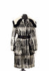 Marni Couture Mink Jacket in White and Black