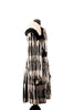 Marni Couture Mink Jacket in White and Black