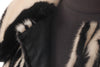 Marni Couture Mink Jacket in White and Black